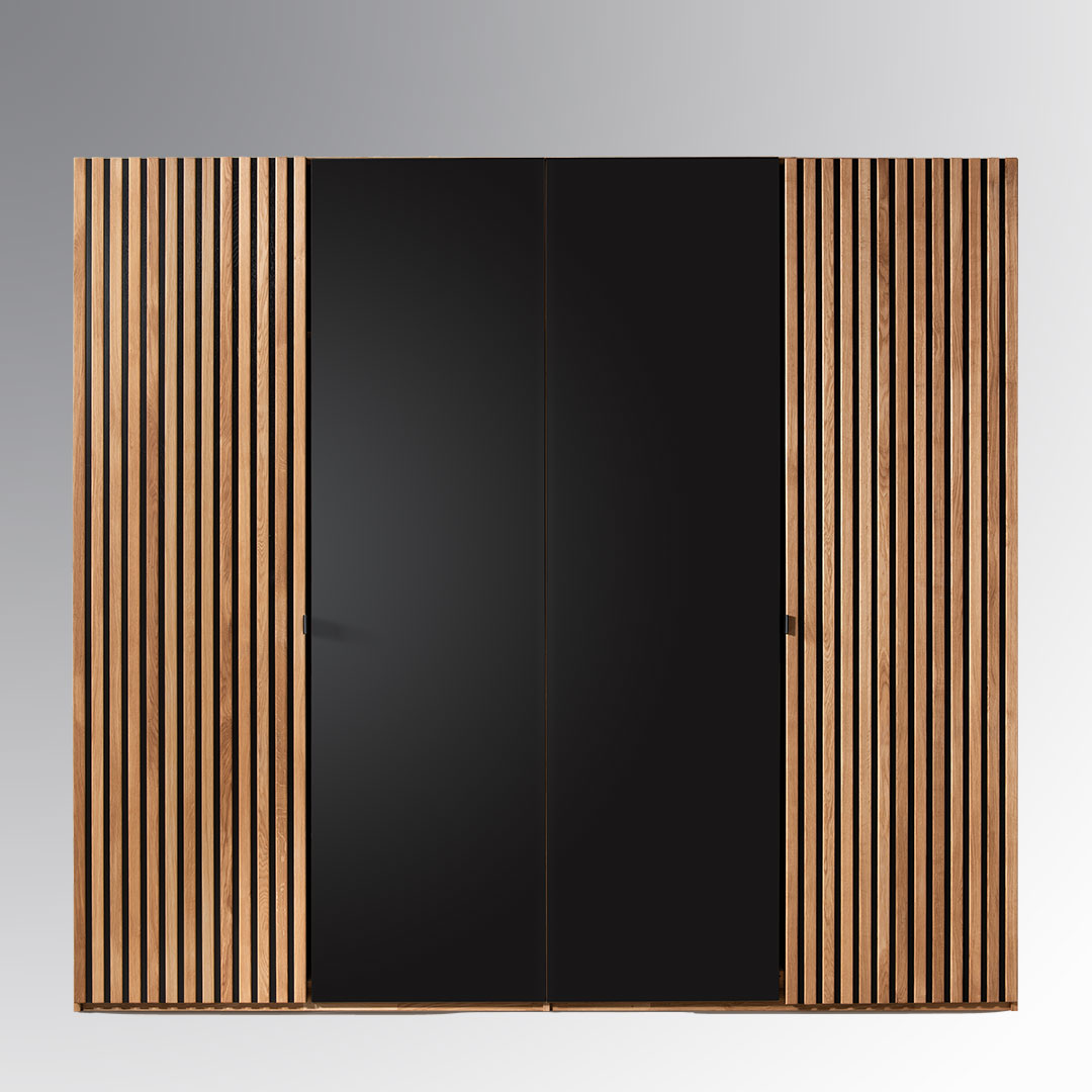 Drehtüren-Kleiderschrank "Acustica" von Allnatura