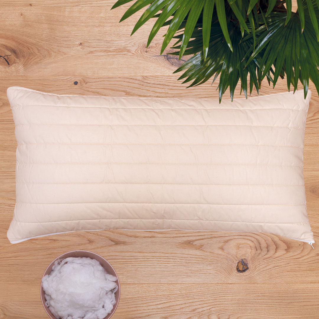 Lyocellflocken-Kopfkissen "Lyovita" - 40x60 cm von Allnatura