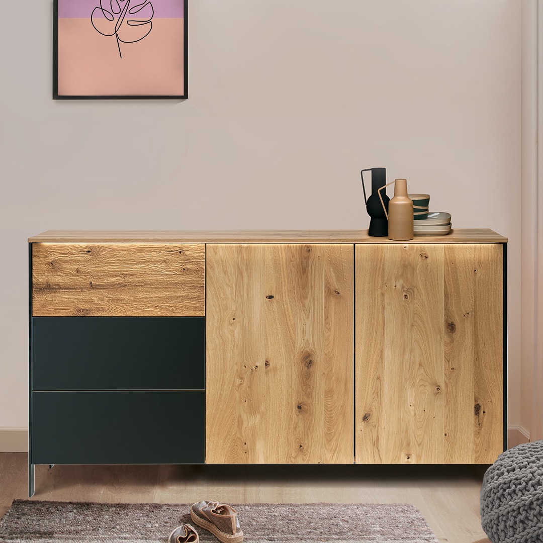 Sideboard "Fira" - Wildeiche von Allnatura