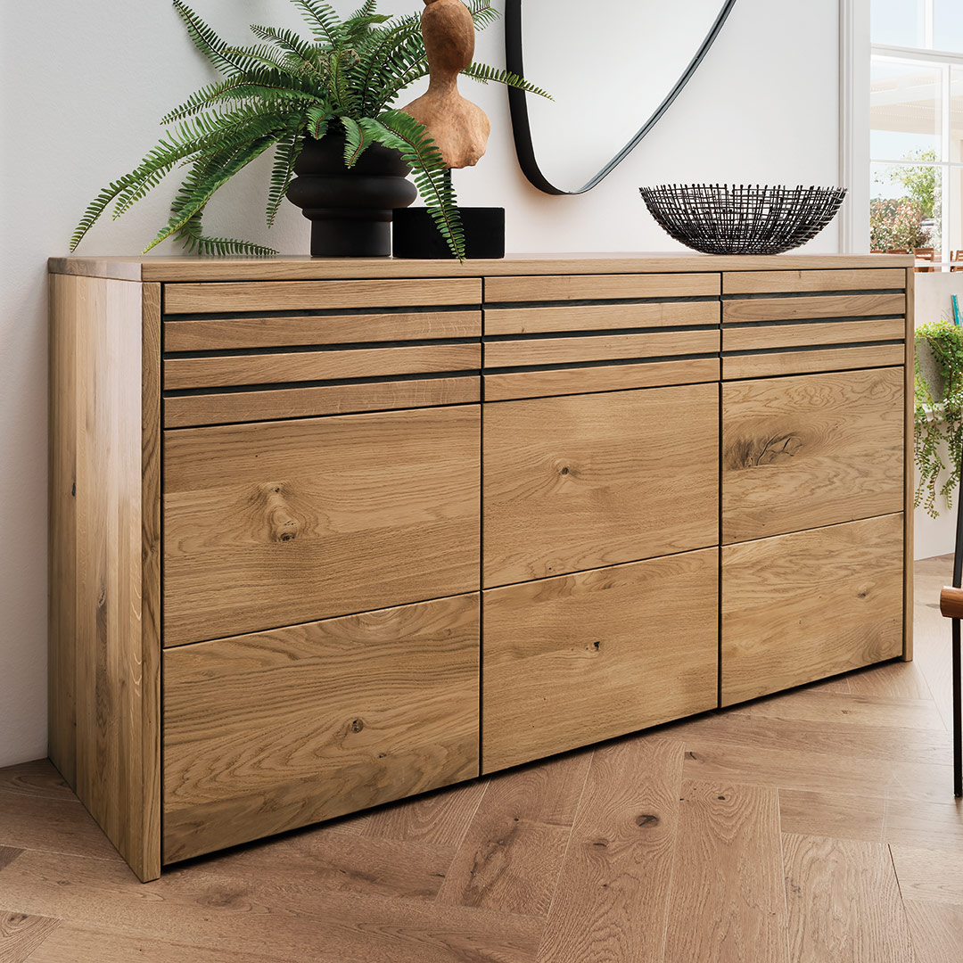 Sideboard "Neras" - H80xB155xT45 cm von Allnatura