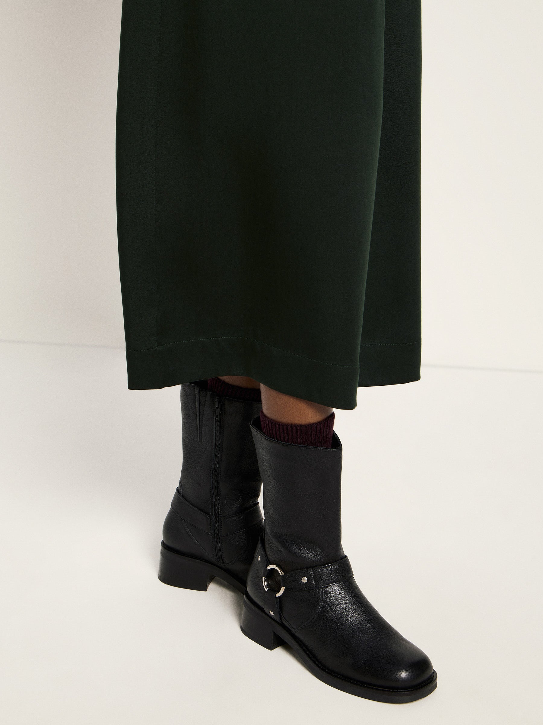 Biker Boot - Black von Lanius