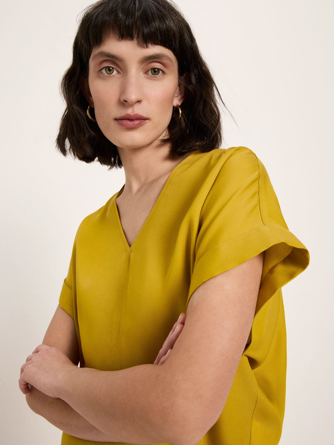 Blusenshirt - Dark Kiwi von Lanius