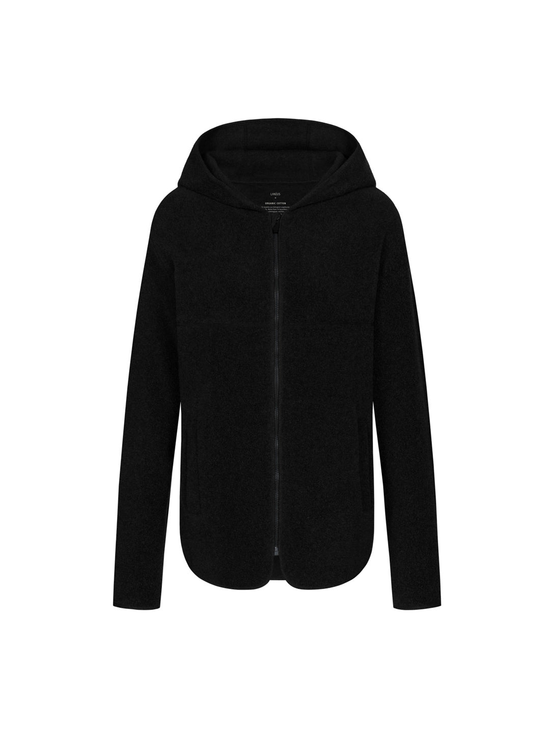 Fleecejacke (GOTS) - Black von Lanius