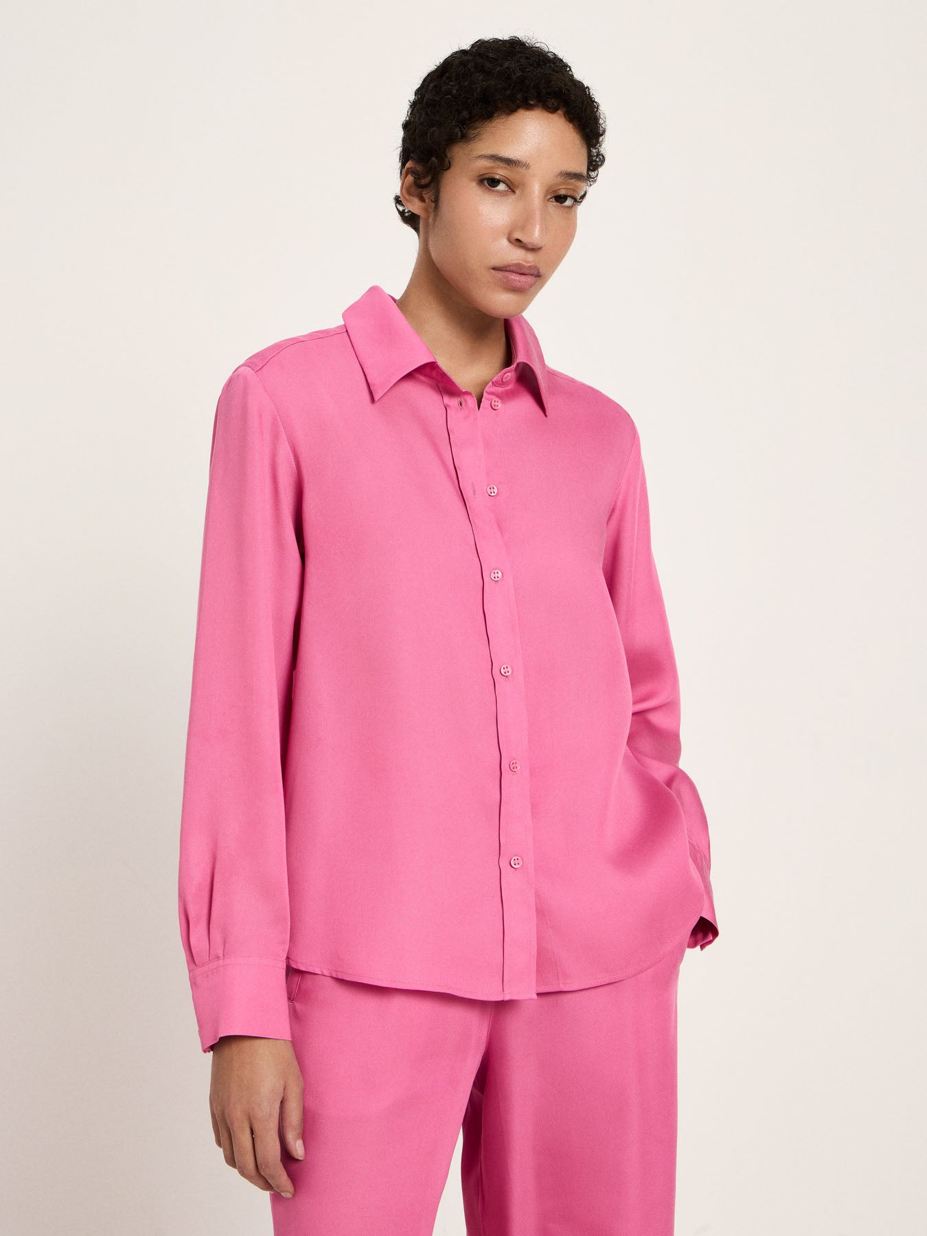 Hemdbluse - Bright Orchid von Lanius