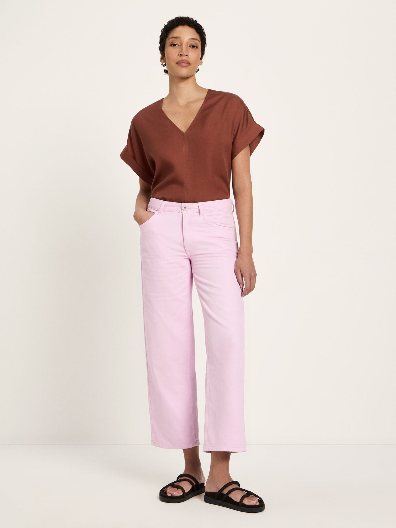 Hose mit geradem Bein (GOTS) - Orchid von Lanius