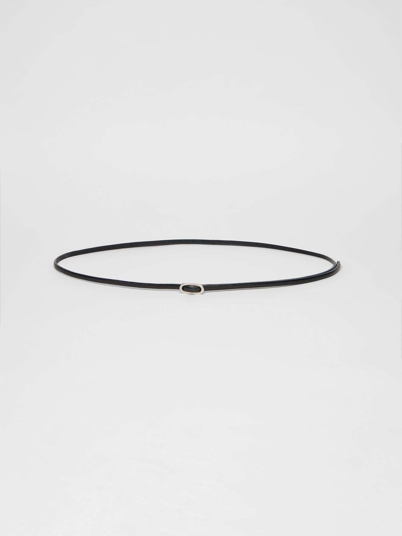 Skinny Gürtel - Black von Lanius