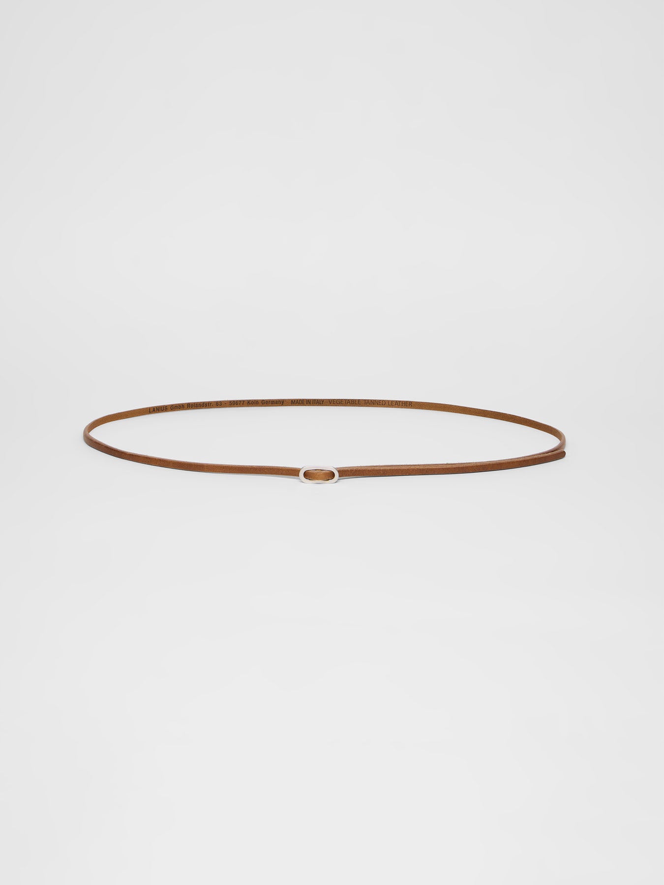 Skinny Gürtel - Khaki von Lanius