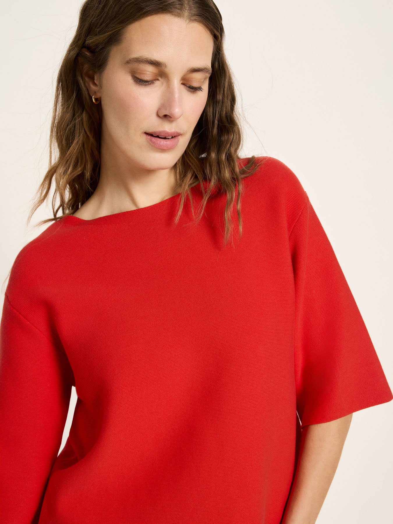 U-Boot Pullover (GOTS) - Lava Red von Lanius